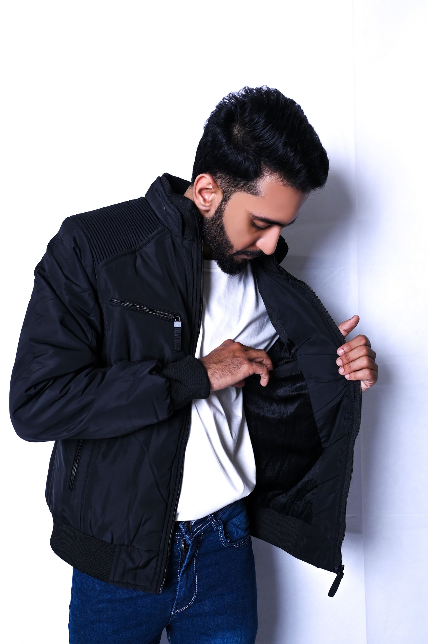 Men's Stylish Bomber Jacket - Ultimate Winter Warmth