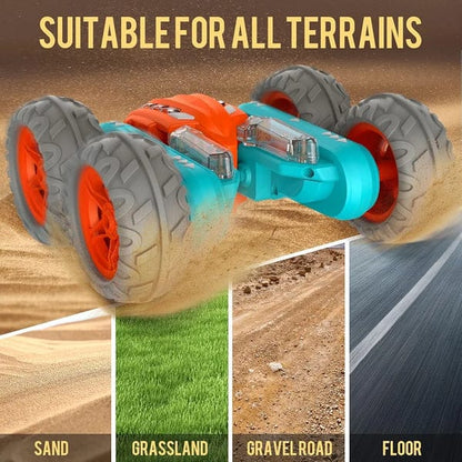 High-Speed All-Terrain Stunt Car with Remote Control