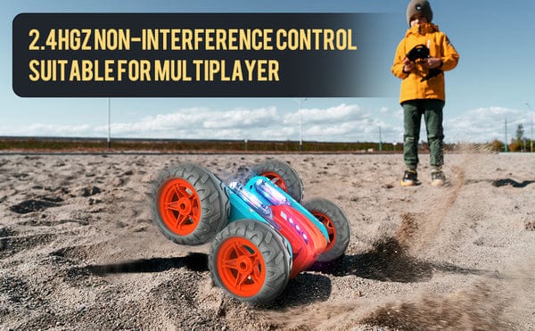 High-Speed All-Terrain Stunt Car with Remote Control